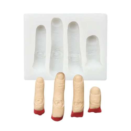 Fingers Silicone Mould - Click Image to Close